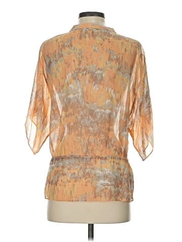Banana Republic Short Sleeve Silk Top (view 2)