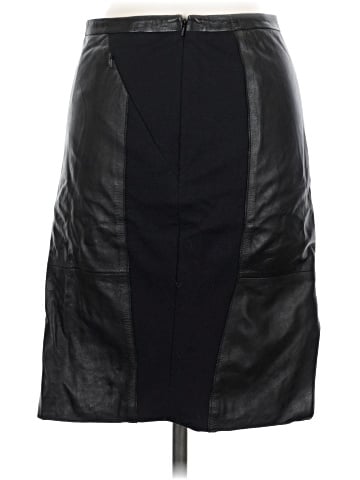 Halogen Leather Skirt (view 2)