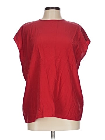 Banana Republic Short Sleeve Silk Top (view 1)