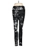 Alo Graphic Black Active Pants Size S - photo 2