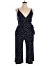Kaileigh Polka Dots Blue Jumpsuit Size XL - photo 1