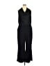 Express Solid Black Jumpsuit Size XL - photo 1