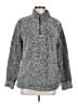 Weatherproof 100% Polyester Tweed Gray Pullover Sweater Size M - photo 1