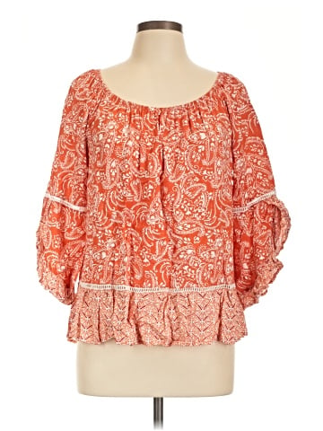 Fever 3/4 Sleeve Blouse (view 1)