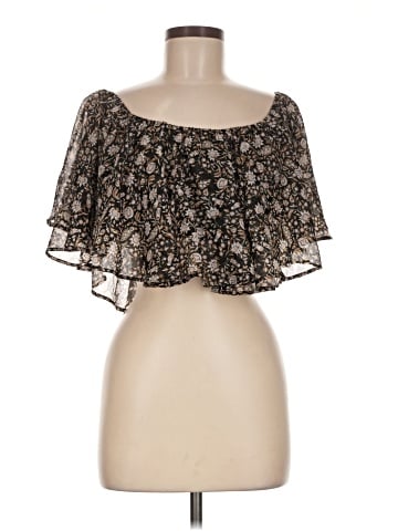 Amuse Society Short Sleeve Blouse (view 1)