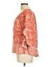 Fever 100% Polyester Orange 3/4 Sleeve Blouse Size XL (petite) - photo 5