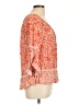 Fever 100% Polyester Orange 3/4 Sleeve Blouse Size XL (petite) - photo 4