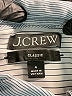 J.Crew Stripes Gray 3/4 Sleeve Button-Down Shirt Size 4 - photo 7