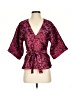 Tularosa 100% Polyester Pink Kimono Size XS - photo 1