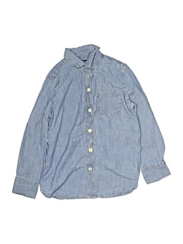 Gap Long Sleeve Button-Down Shirt (view 1)