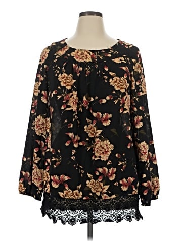 Suzanne Betro Long Sleeve Blouse (view 1)