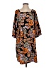 Monki 100% Polyester Paisley Orange Casual Dress Size S - photo 1