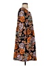 Monki 100% Polyester Paisley Orange Casual Dress Size S - photo 4