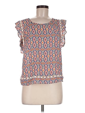 Xhilaration Short Sleeve Blouse (view 1)
