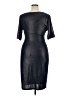 Connected Apparel Metallic Silver Cocktail Dress Size 14 - photo 2