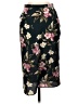 Volcom 100% Polyester Floral Black Casual Skirt Size XS - photo 1