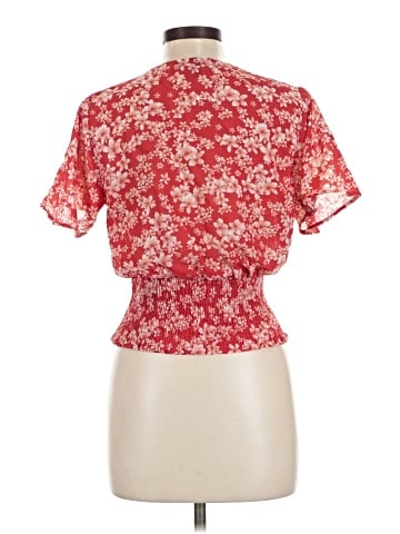 Derek Heart Short Sleeve Blouse (view 2)