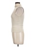 Zara Ivory Short Sleeve Turtleneck Size L - photo 5
