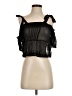 ASOS 100% Polyester Black Sleeveless Top Size 00 - photo 1