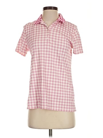 Draper James X Land's End Short Sleeve Polo (view 1)