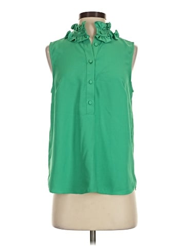 J.Crew Sleeveless Button-Down Shirt (view 1)