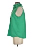 J.Crew Green Sleeveless Button-Down Shirt Size S - photo 5