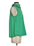 J.Crew Green Sleeveless Button-Down Shirt Size S - photo 4
