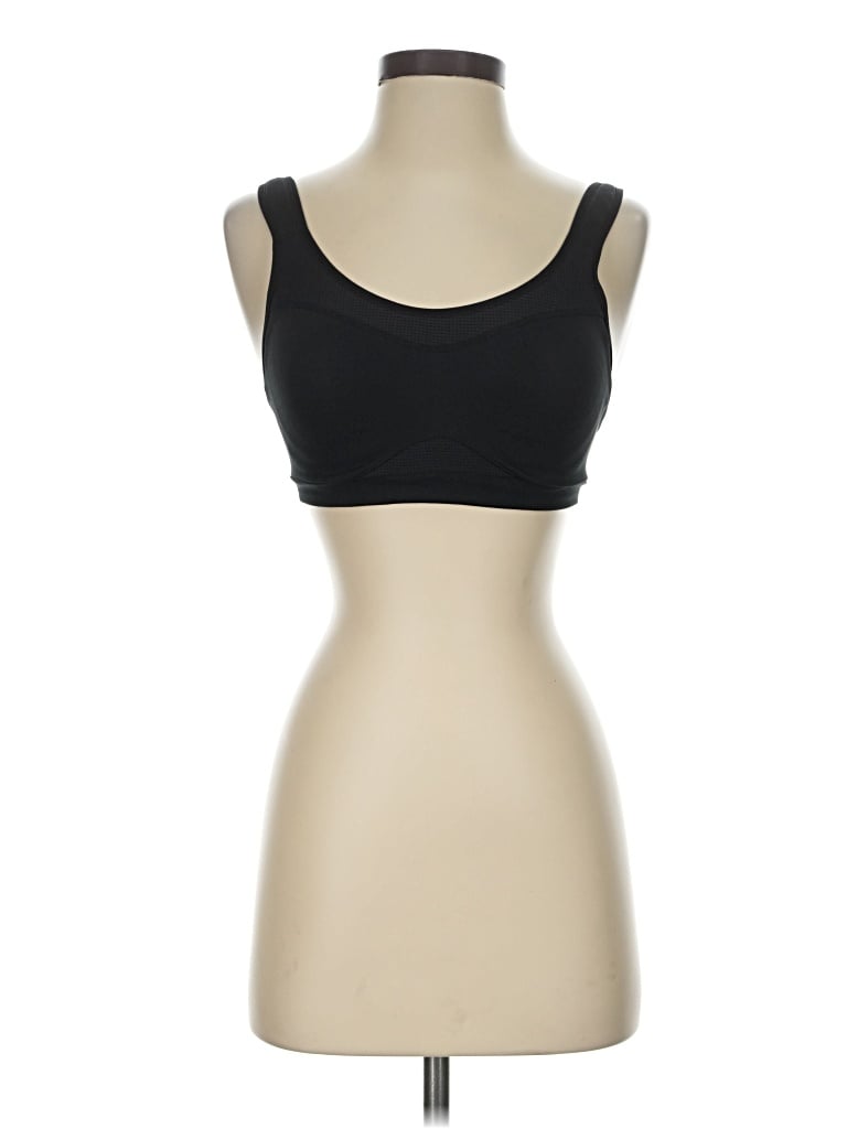 Pre-owned Asics Sports Bra In Black