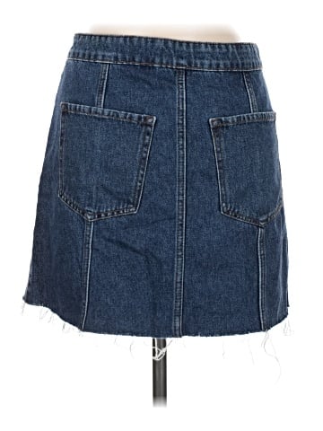 Aero Denim Skirt (view 2)