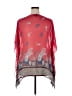 Lane Bryant 100% Polyester Red Poncho Size 18 - 20 Plus - photo 2