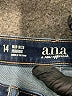 a.n.a. A New Approach Solid Blue Jeans Size 14 - photo 7