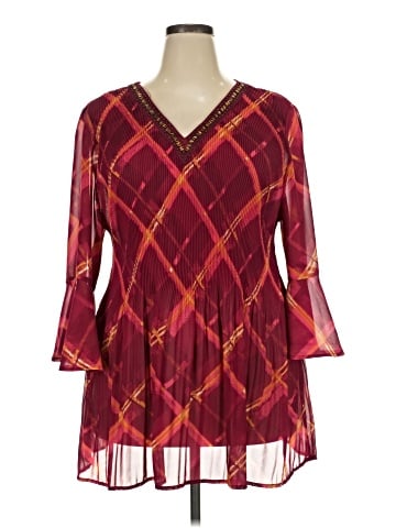 Catherines Long Sleeve Blouse (view 1)