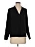 Babaton 100% Polyester Black Long Sleeve Blouse Size S - photo 1