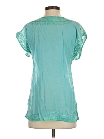 Calypso by Christiane Celle Short Sleeve Blouse (view 2)