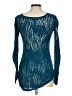Express 100% Rayon Teal Long Sleeve Top Size L - photo 2