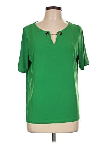 Tahari Short Sleeve Blouse (view 1)