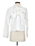 MICHAEL Michael Kors 100% Cotton Solid White Jacket Size S - photo 1