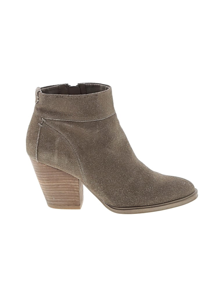 Pre-owned Steve Madden Ankle Boots In Gray