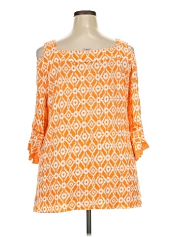 Catherines 3/4 Sleeve Blouse (view 2)