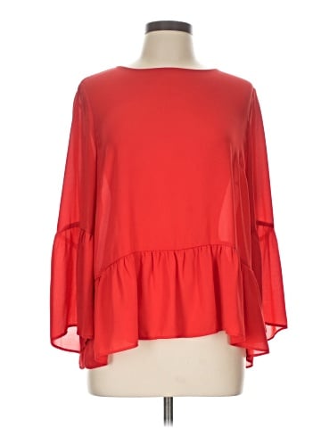 J.Crew Factory Store Long Sleeve Blouse (view 1)
