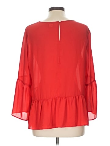 J.Crew Factory Store Long Sleeve Blouse (view 2)