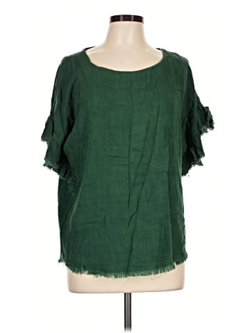Umgee Short Sleeve Blouse (view 1)