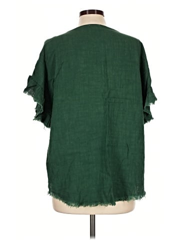 Umgee Short Sleeve Blouse (view 2)