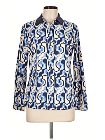 J. McLaughlin Long Sleeve Button-Down Shirt (view 1)