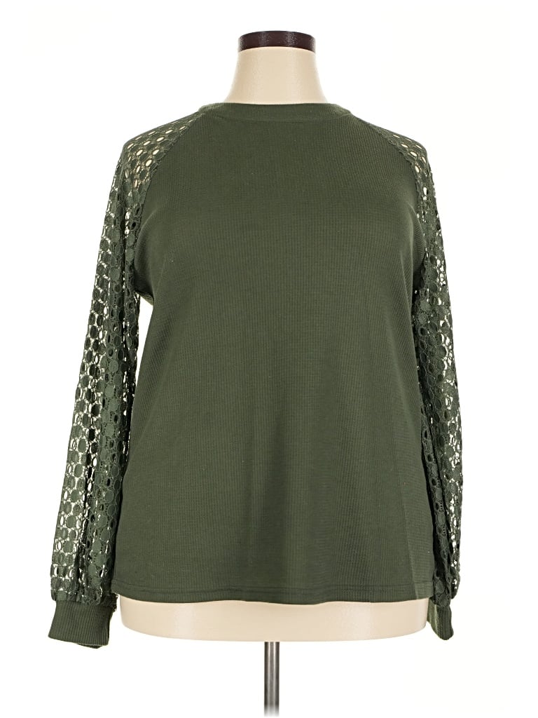 Pre-owned Miholl Sweatshirt In Green