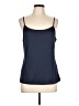JM Collection Blue Sleeveless Top Size L - photo 1
