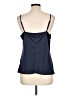 JM Collection Blue Sleeveless Top Size L - photo 2