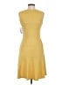 En Focus Studio Yellow Cocktail Dress Size 4 - photo 2