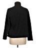 Lands' End 100% Polyester Black Track Jacket Size M (petite) - photo 2
