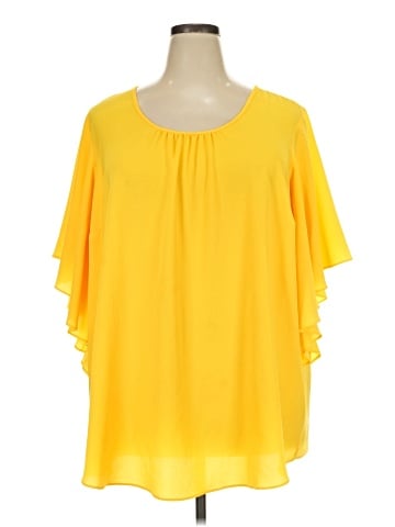 Catherines Short Sleeve Blouse (view 1)